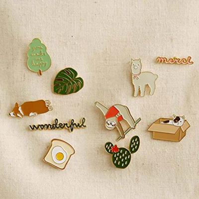 China Cute Award Wenzhou Manufacturer Decoration Cartoon Metal Enamel Pin Girl Brooch Pin for sale