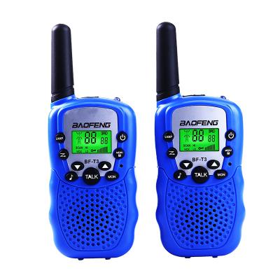 China 2PCS Function Two Way Radio Transceiver Toys Handheld Walkie Talkie Baofeng Mini Walkie Talkie Kids Radio BF-T3/T-388Portable 2W Flashlight for sale