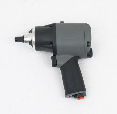 China +Plastic Torque Aluminum Compound Twin Hammer Air Pneumatic Impact Wrench 1/2