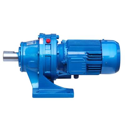 China 69 Ratio 1400rpm Horizontal Gear Construction Material Stores Ac Reducer Motor Gearbox bwd3 XWD1cycloid For Lifting for sale