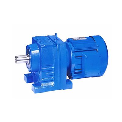 China Building Material Stores Factory Price R Gearbox Series R47 Gear Reducer Helical Motor For Machine for sale