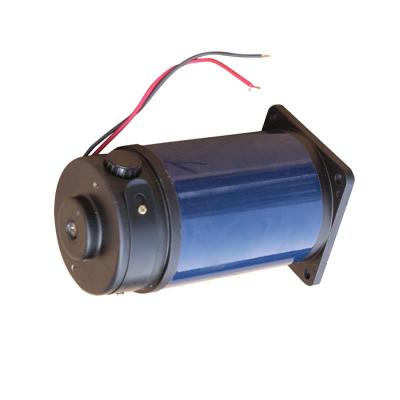 China High Quality Thermal Protection A3 Flange Dc Motor Spindle Installation 12v Dc Brush Single Output Small Motor Power Electric Dc Motor for sale