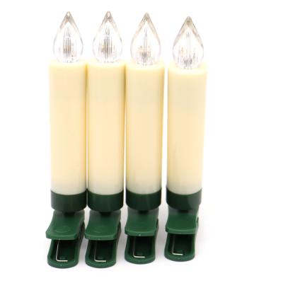 China Flameless Candle Christmas Tree Decoration 12 PCS Tree Candle Candles Christmas Tree Light With Remote Xmas Lamp for sale