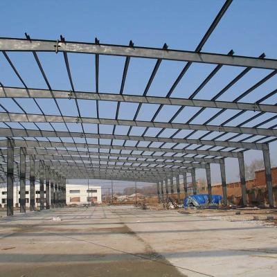 China Modern design prefabricated steel structure workshop steel structure used for car park stadium for sale