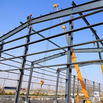 China Modern Water Tank Tower Structures Parking Lot Solar System Prefab Steel Structure For Construction Site for sale