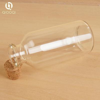 China glass bottles test tube glass bottle wholesale glass cork bottle for sale