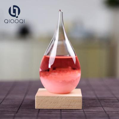 China Tear shape Storm glass bottle manufacturer for sale