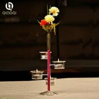 China New Arrival lamp blown glass candle holder en venta