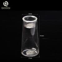 China Fashionable Design Custom Design cut glass candle holder en venta