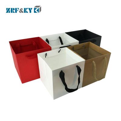 China Recyclable Custom Printed Food Grade Art/Kraft Paper Packaging Coffee/Food/Beverage/Shopping/Gift Bags Supplier for sale