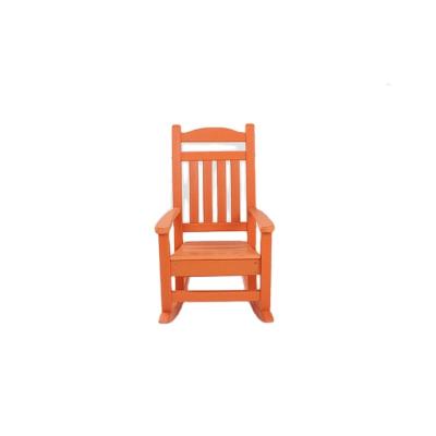 China Modern Hot Sale By Manufacturer Outdoor Leisure Rocking Chair Modern Similar To HDPE Wooden Rocking Chair for sale