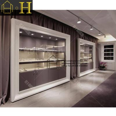 China Professional Luxury Jewelry Display Case Factory Supply Luxury Jewelry Display Box For Jewelry Retail Store Decoration for sale