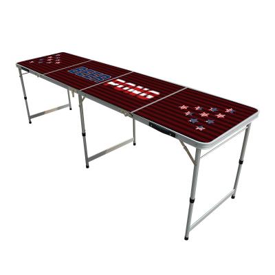 China Waterproof Beer Pong Table, Customized beer die tables with printing, factory beer pong table for sale