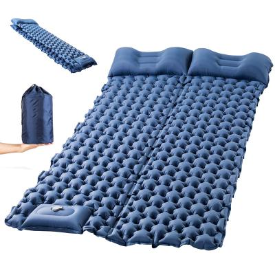 China Outdoor Camping Double Person Inflatable Mat Sleep Pad For Outdoor Camping Air Mattress for sale