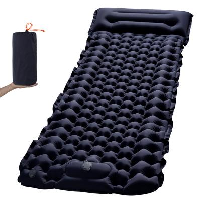 China NYLON Camping Sleep Pad Ultralight Camping Sleep Pad With Built-in Pump For Backpacking for sale