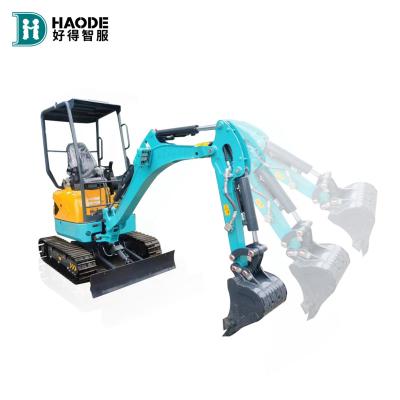 China HAODE Hotels Earth Moving Machinery Excavator Price Small 15 Ton Mini Wheel Crawler Excavators 7Ton 13.5 Ton 5 Ton 1 Ton 3 Ton 15 Ton Mini Wheel Crawler Excavators for sale