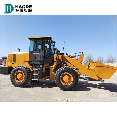 China HAODE truck engine parts 10200kg mini loader price telescopic radlader front end gear wheel radlader china for sale