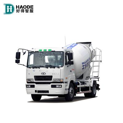 China HAODE Farms 6x4 Used Self Loading Concrete Mixer Tank Truck With Pump CAMC Truck Concrete Mixer / H7 8 CBM Dimensions for sale