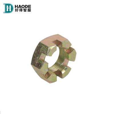 China Haode 240205408 Steel Truck Sprocket Bearing Adjustment Differential Nut for sale