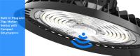 中国 倉庫および研修会のための日光センサーとの自由な保証200 W UFO LED高い湾ライト セリウムのCB 5年のSAA TUV GS 販売のため