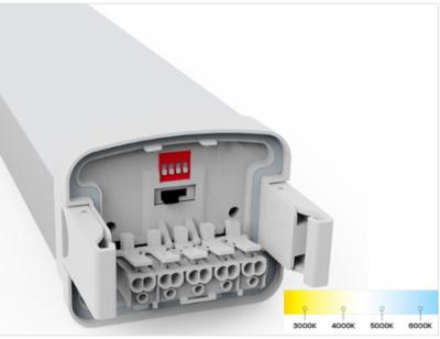 China 60W, die 5 Fuß Aluminiumlegierung PC Tri Beweis-Licht-Restlicht-Zerfall-Wasser führte, verhindern zu verkaufen