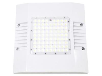 Chine Lumière blanche Plein-scellée imperméable d'auvent de la lumière du jour LED de station service de garage d'entrepôt de gymnase de terrain de jeu de conception du radiateur IP66 à vendre