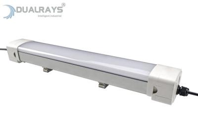 China Durable Housing Led Light Fixture Vapor Proof 160LPW 80W IP65 IK08 Train Bus Station for sale