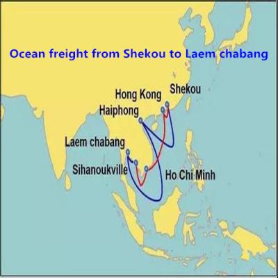 China 7days shipping company sea freight from shekou to laem chabang freight forwarder for sale