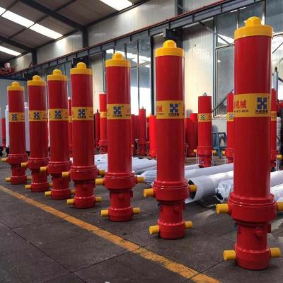 China Dump Truck Telescopic Hydraulic Cylinder For Tipper Truck Mine for sale