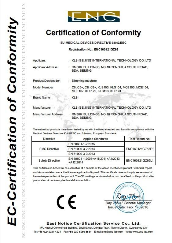 CE - Beijing MCE Laser Technology Co., Ltd.