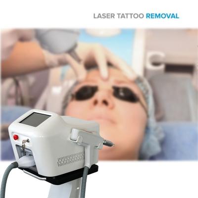 China Q Switched Pigment Removal 755nm Pigment Removal ND Yag Laser Laser Tattoo Removal Machines for sale