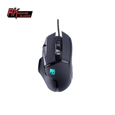 China 3D Royal Kludge RK502 Ergonomic Keyboard Gaming RGB Computer Wired Optical USB Mause Mouse Gamer RK 502 Gaming Combo Gaming Mouse for sale