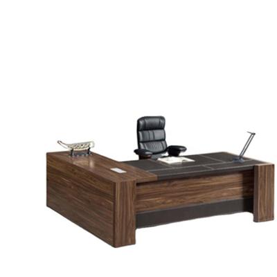 China Modern High Quality Boss Office Desk Furniture Table Working Table With Luxury Decor for sale