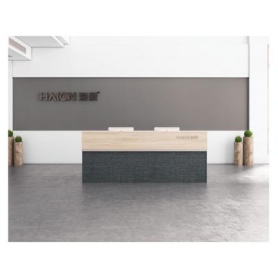 China OEM Contemporary Office Furniture Factory Customized White Front Reception for sale