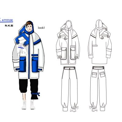 China 2022 new design customization winter jacket raincoat men raincoats for sale