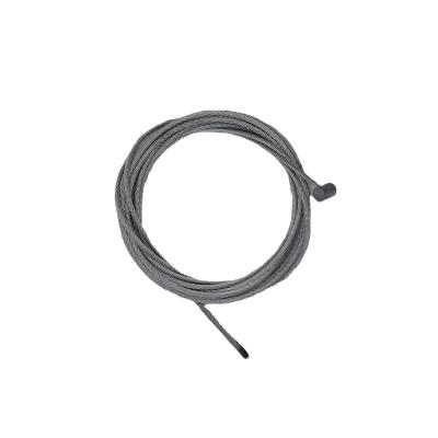 China BAJAJ RE Tuk Tuk Tricycle Motorcycle Spare Parts 253cm 8*7 7*6 2mm Gear Cable Black White for sale