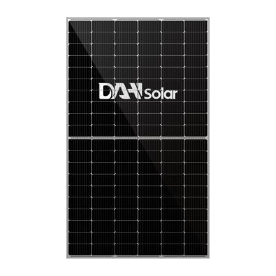 China Black 9bb Whole 375w 380w 144 Cell Solar Panel Home System DAH Solar Module Mono Solar Panels 400w Half Solar Cells for sale