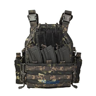 Cina Hot Military Secuity Equipment Zennison Body Armor Airsoft Tactical Quick Release Black Plate Carrier in vendita