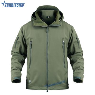 중국 Outdoor Military Style Softshell Breathable Army Coat Hoodie Waterproof Camper Hunting Tactical Jacket 판매용