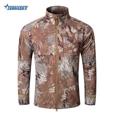 중국 Hot Selling Camouflage Custom Military Men's Breathable Softshell Tactical Jacket Waterproof 판매용