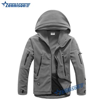 중국 Gray Tactical Jacket Breathable Low QUICK DRY TAD Fleece Coat Military 판매용