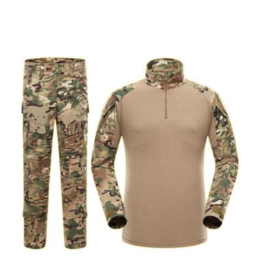 China Jungle Camouflage Camouflage Combat Shirt Spring Sports Frog Breathable Tactical Suit Slim Long Sleeved Suit Te koop