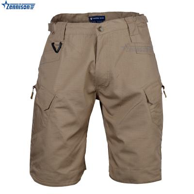 China Waterproof Rip-stop Fabric Training Camouflage Shorts Mens Military IX7 Shorts Te koop