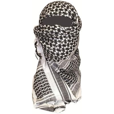 China Soft Touch Feeling 100% Breathable Cotton Keffiyeh Scarves / Desert Shemagh Pakistan Military Tactical Scarf Te koop