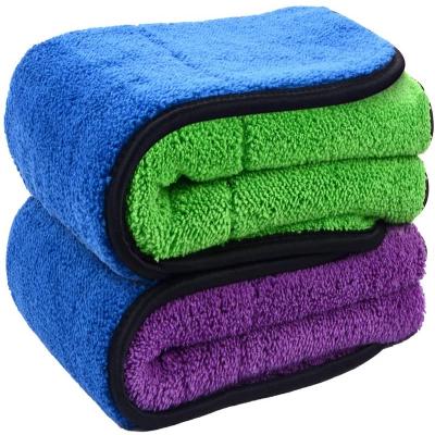 China Viable Wholesale Car Wash Towel Microfiber Dry Cleaning Towel For Car for sale