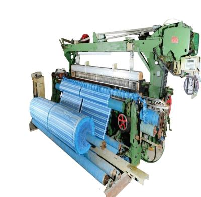 China Plastic Textile Carpet Rapier Loom Carpet Weaving Machine Price for sale