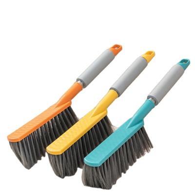 China Plastic Dusting Sofa Carpet Cleaning Brush Household Cleaning Brush Long Handle Sweeping Bed Viable Brush Broom for sale