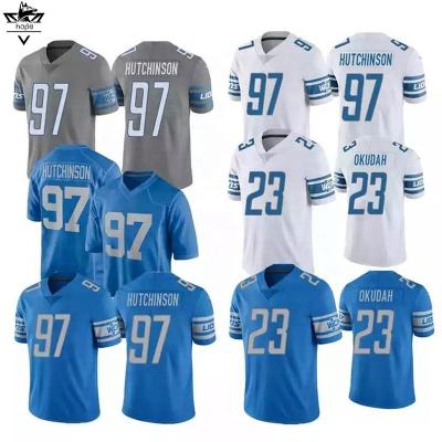 China Stain DDP Breathable Wholesale American Football NFLL Authentic American Football Ball Embroidered Shirt for sale