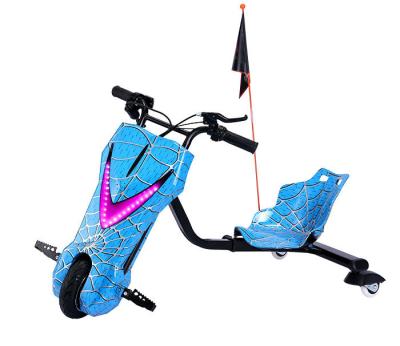 China Speed ​​Up Sight 15km/h Length Adjustable Electric Scooter 3 Wheel Crazy Drift Tricycle Drift Scooter For Kids 8