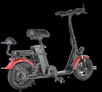 China New Design Steel Detachable Head Foldable Lithium Battery Electric Bike Price List for sale